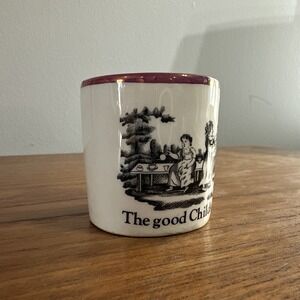 Mottahedeh‎ Historic Charleston "The Good Childs Reward" Small Cup Mug